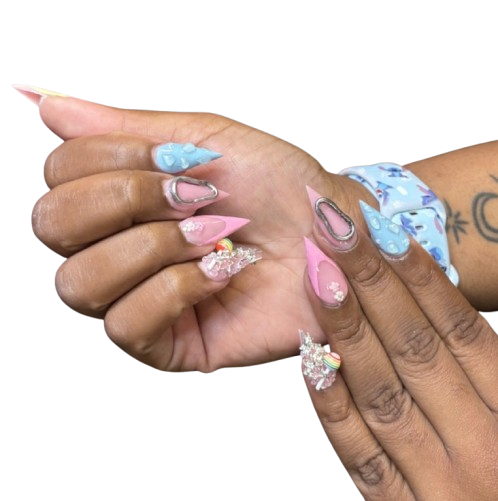 3D Crystal Sculpt Nail Set