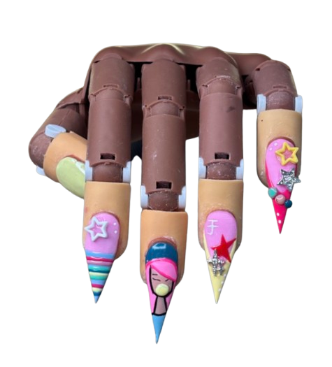 Trendy Y2K Inspired Nails