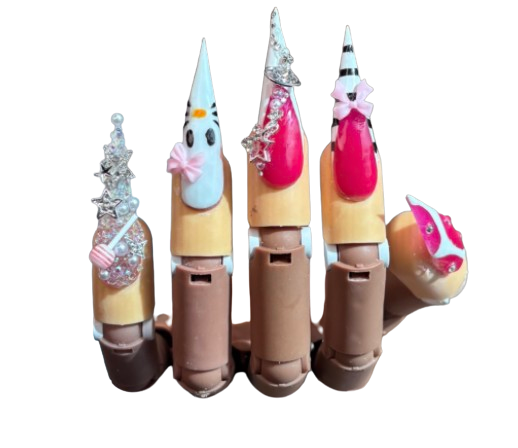 Vibrant Y2K Nail Set